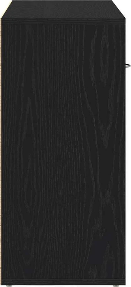 Indauja, juodo ąžuolo spalvos, 88x30x64cm, inžinerinė mediena