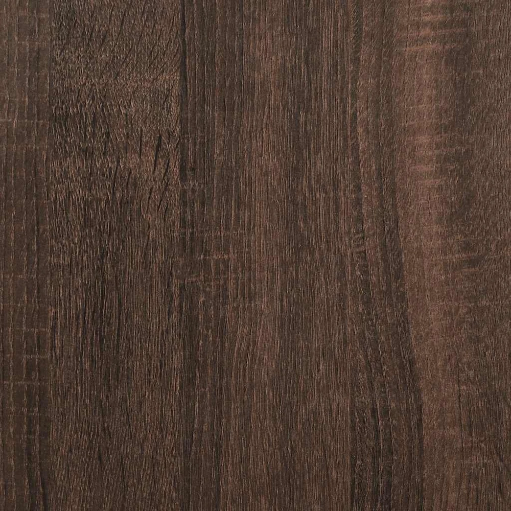 Šoninė spintelė, ruda ąžuolo, 92x35x76cm, apdirbta mediena