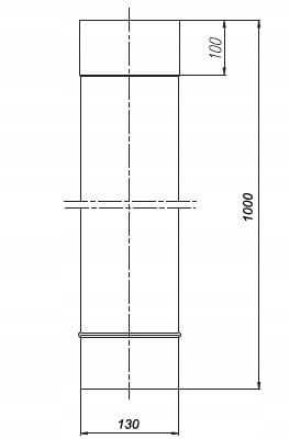 SpiroFlex 150 rura plieninė gładka- 1 mb