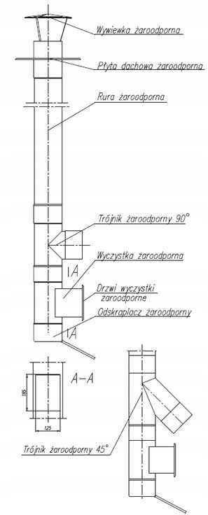SpiroFlex 150 rura plieninė gładka- 1 mb