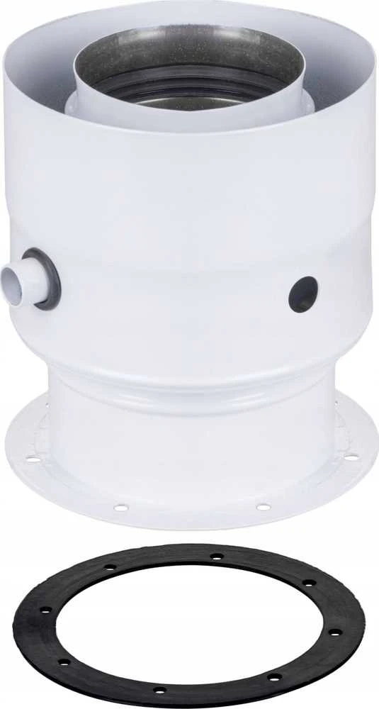 SpiroFlex 60/100-80/125 T adapteris baltas