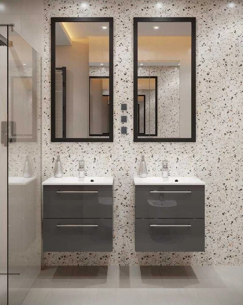 SpiroFlex 600 linijinis dušo nuvedimas AQUA STEEL LA su šlifuotu groteliu SZGM (S)