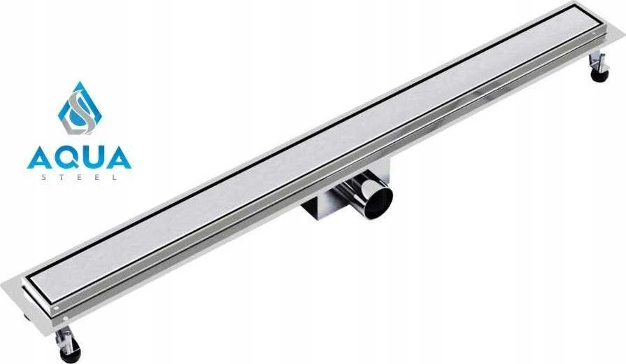 SpiroFlex 600 linijinis dušo nuvedimas AQUA STEEL LA su šlifuotu groteliu SZGM (S)