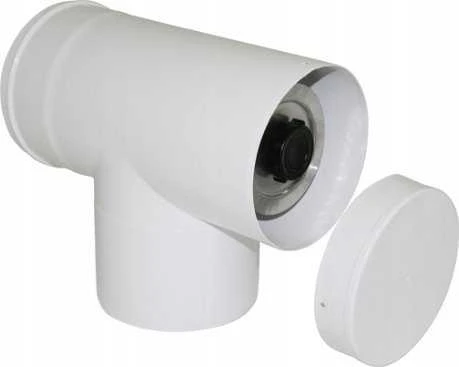 „SpiroFlex“ 60X100 T tipo jungtis su 90° plokštuma SX-TDNV60/100TDB – SX-TDNV60/100TDB