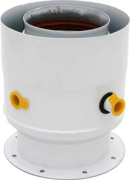 SpiroFlex Adapteris F 60/100-80/125 su baltomis jungtimis