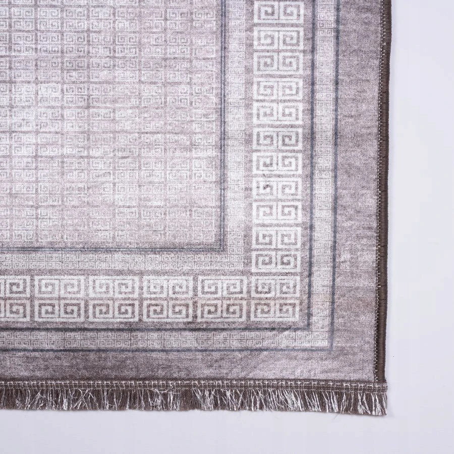 Kilimas Splendid DRIN Printed, pilkas/smėlio, 140 cm x 80 cm