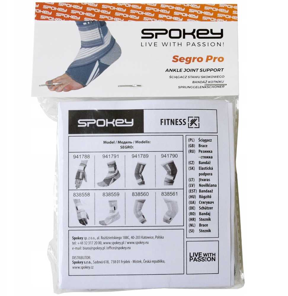 Spokey Sedro Pro SPK-941791 Kulkšnis Įtvaras