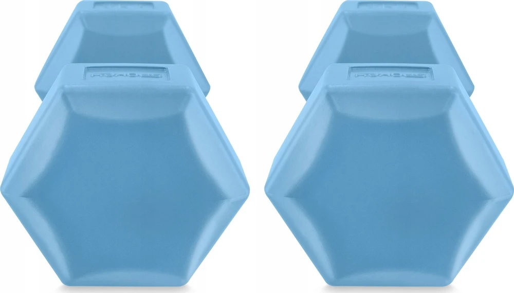Šešiakampių hantelių komplektas 2x2 kg Spokey MONSTER