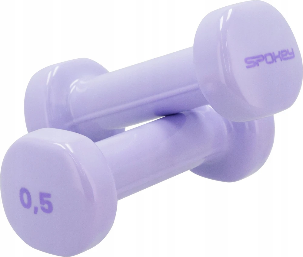 Vinilinių hantelių rinkinys Spokey SHAPE 2x 0,5kg