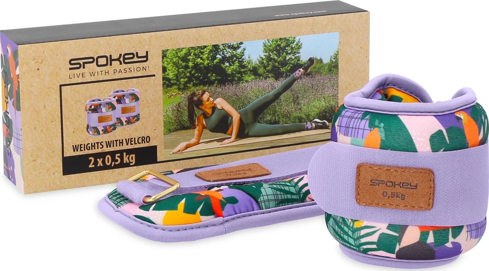 Svarmenys čiurnai ir riešui Spokey HOME JUNGLE 2x 0,5kg