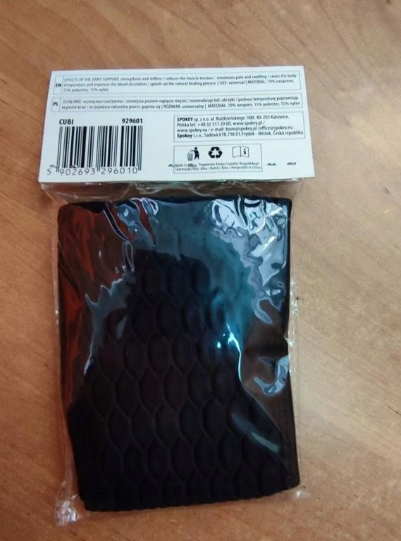 Spokey RASK neopreninis čiurnos įtvaras, dydis S