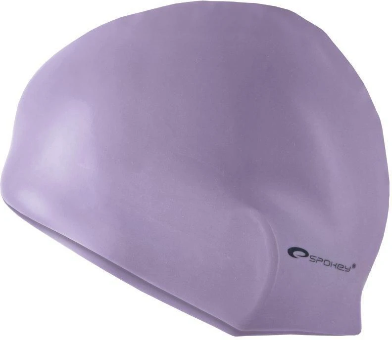 Silikoninė plaukimo kepuraitė violetinė Spokey Summer Cup