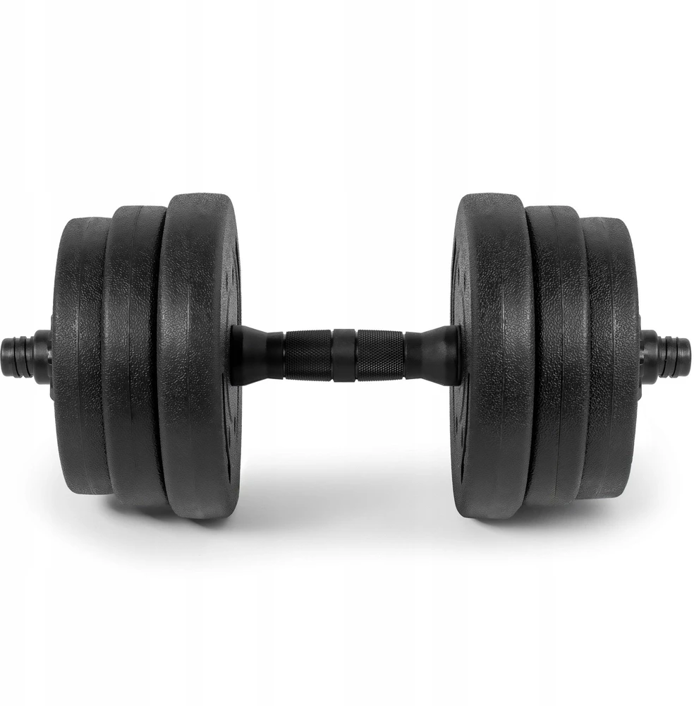 Spokey Rinkinys hantli 4w1 (sztanga, hantle, kettlebell, podpórki do pompek) PONDUS SET 20 kg (Rinkinys hantli 4w1 (sztanga, hantle, kettlebell, podpórki do pompek) Spokey PONDUS SET 20 kg)