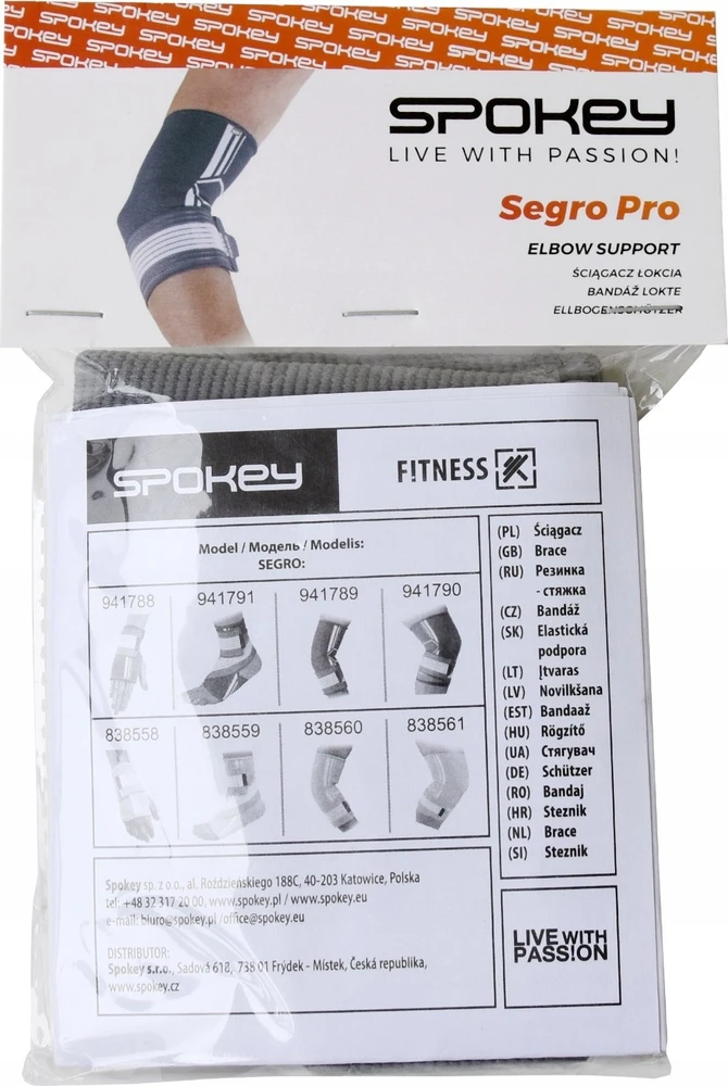 Spokey Segro Pro SPK-941789 Alkūnių Atrama