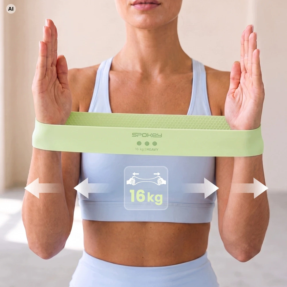 A training band with a non-slip structure Spokey JUICY heavy