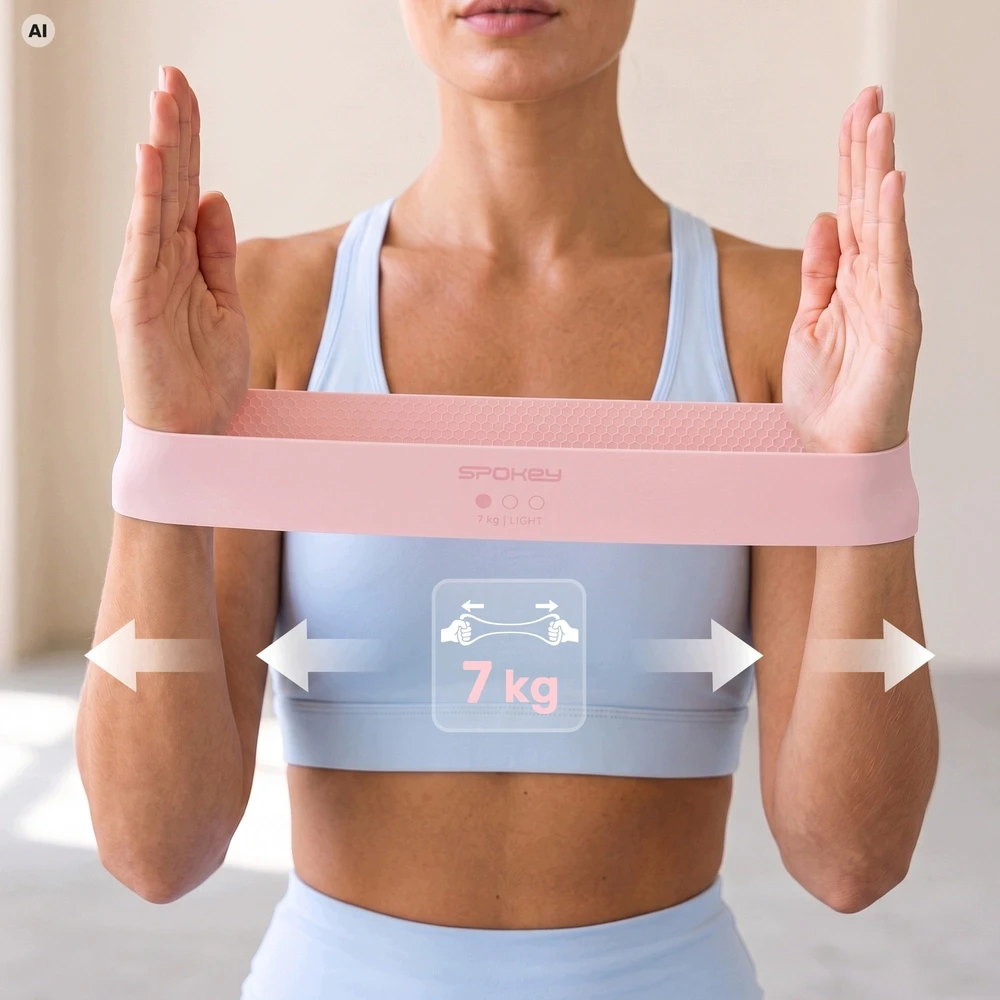 A training band with a non-slip structure Spokey JUICY light