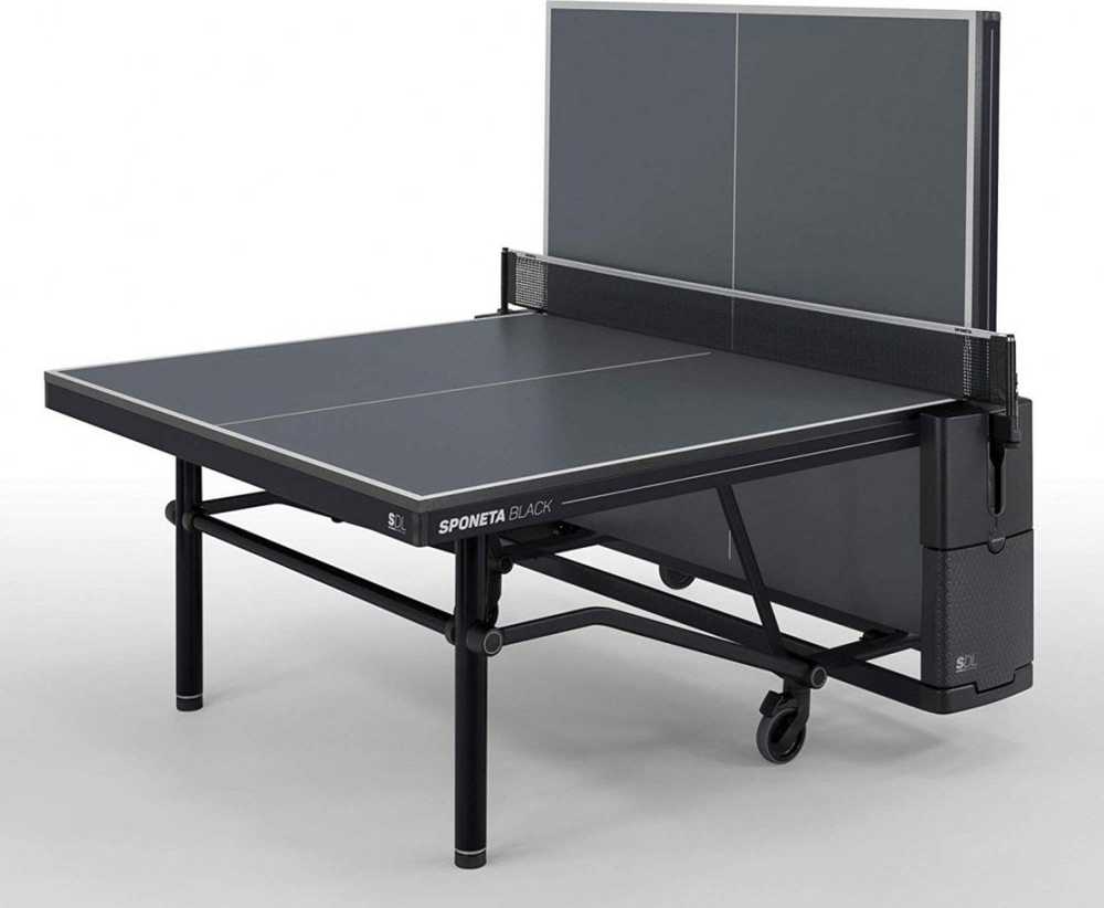 Stalas stalo tenisui Sponeta Design Line Juodas