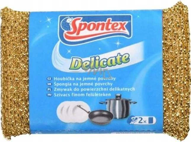 Nebraižantis šveistukas Spontex Delicate, 1 vnt.