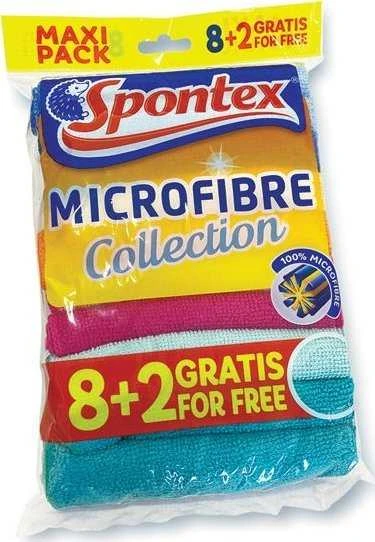 Spontex Ścierki universalus Mikropluoštas opakowanie 10 vnt