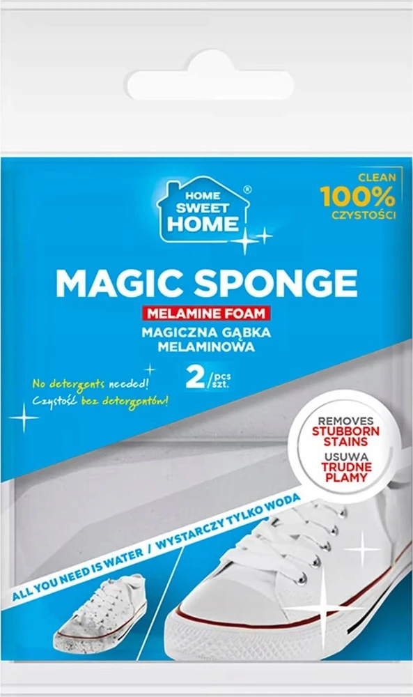 Spontex Stebuklinga melamino kempinė 2 vnt HOME SWEET HOME