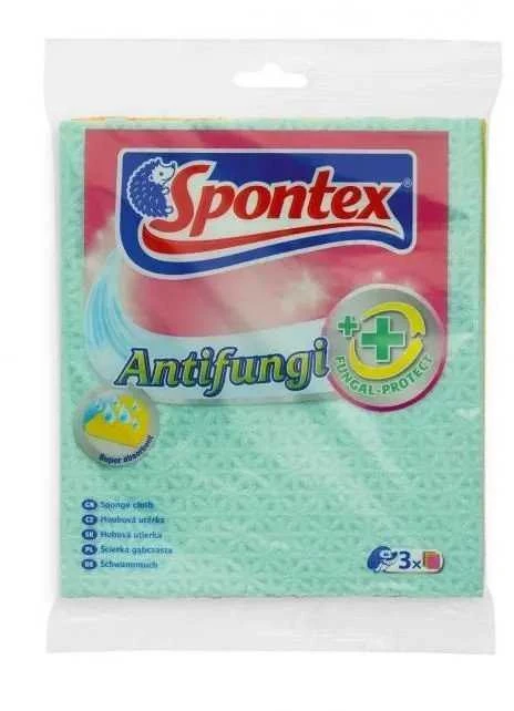 Antipelėsinės šluostės Spontex Antifungi, 3 vnt.