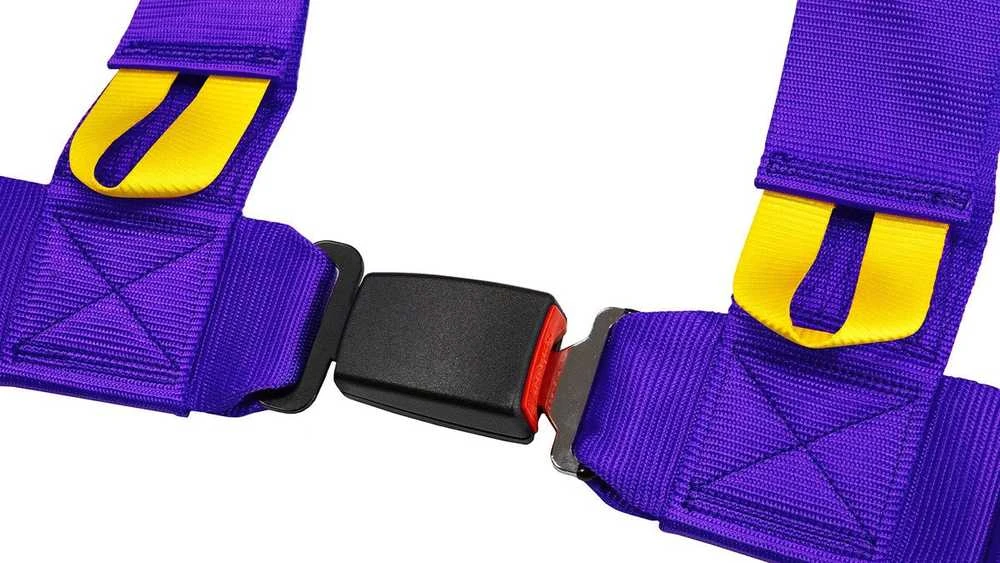 SLIDE_F Pasy sportowe Slide V2 Violetinė 4P 3" E4