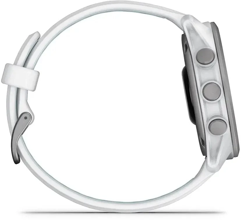 Išmanusis laikrodis „Garmin Forerunner 170“, „Whitestone“ su „Whitestone“ / „Cloud Mėlyna“ apyranke