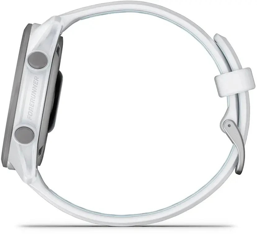 Išmanusis laikrodis „Garmin Forerunner 170“, „Whitestone“ su „Whitestone“ / „Cloud Mėlyna“ apyranke