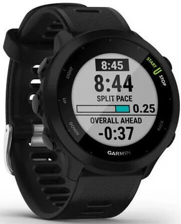 Išmanusis laikrodis Garmin Forerunner 55, GPS, EU, Juodas
