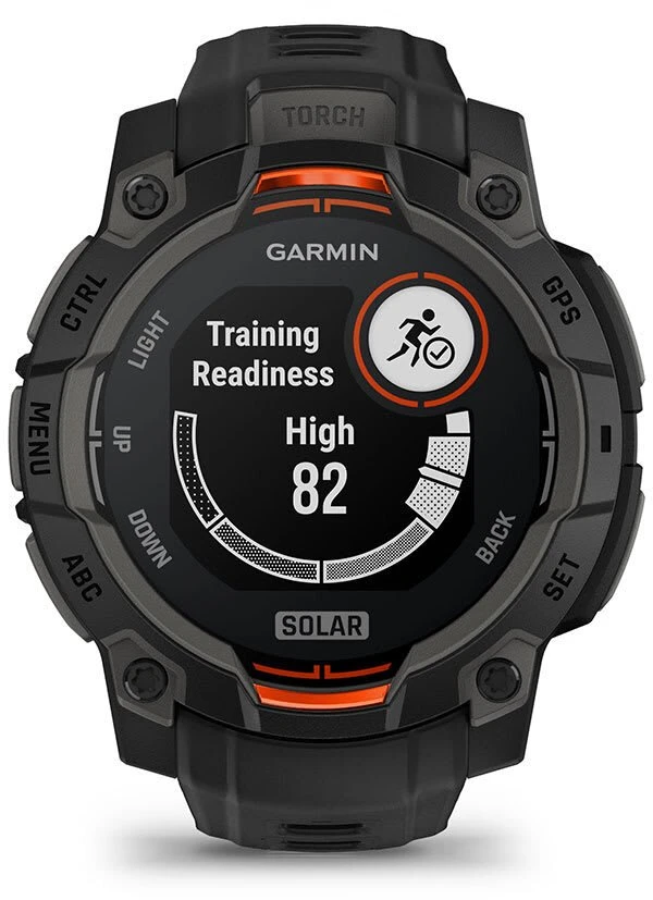 Išmanusis laikrodis Garmin Instinct 3 – 45 mm, Solar, Juodas su juodu dirželiu