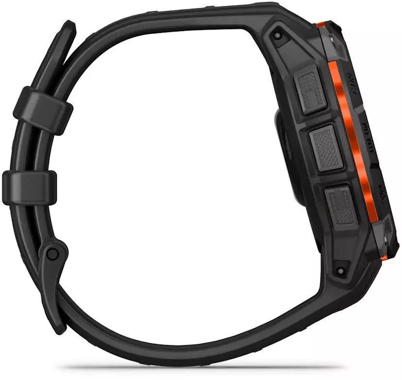 Išmanusis laikrodis Garmin Instinct 3 – 45 mm, Solar, Juodas su juodu dirželiu