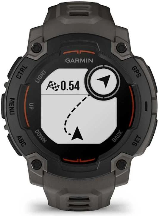 Išmanusis laikrodis Garmin Instinct E – 45 mm, Juodas with Charcoal Band