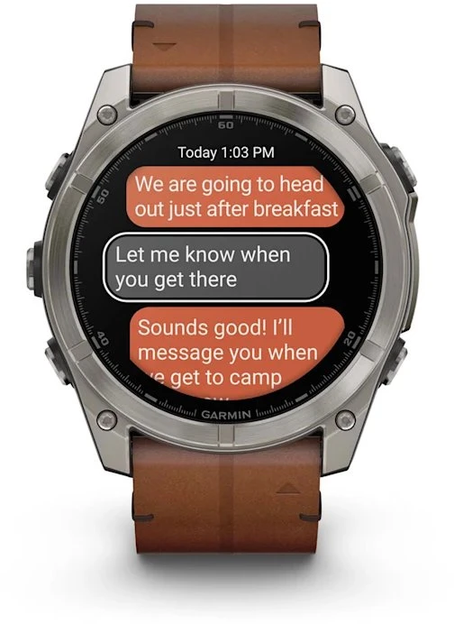 Laikr. Garmin fenix 8 010-02905-40 Sapph