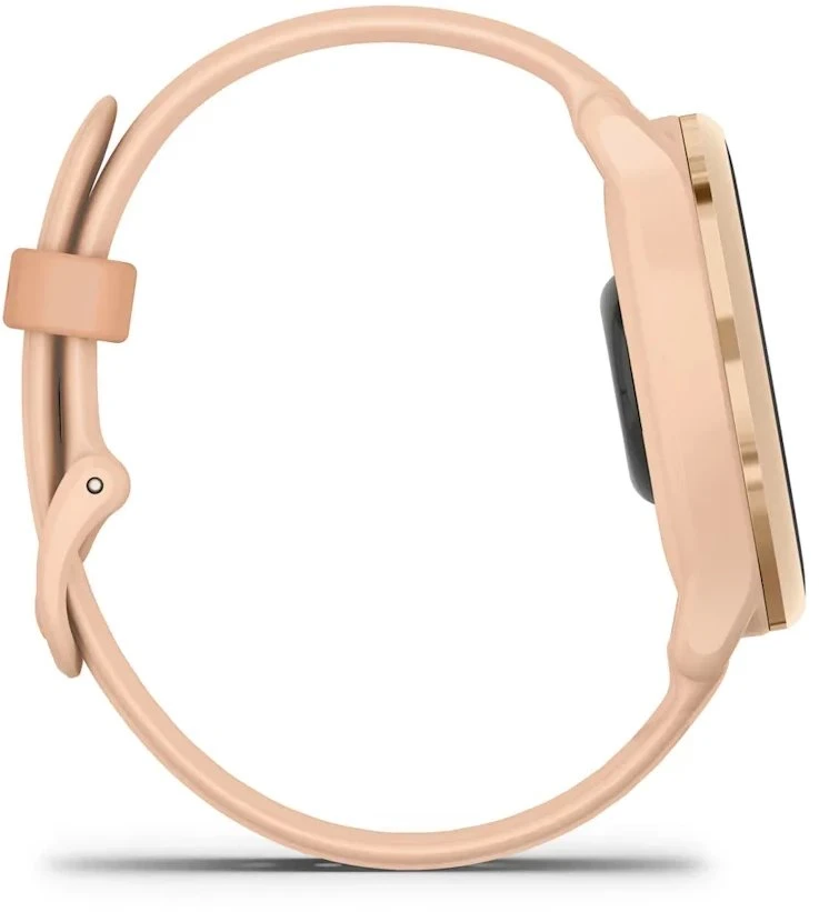 Išmanusis laikrodis Garmin vívoactive® 6, Metalinės šviesiai rožinės spalvos su šviesiai rožiniu dirželiu