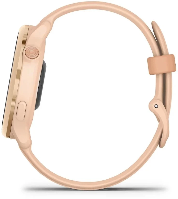 Išmanusis laikrodis Garmin vívoactive® 6, Metalinės šviesiai rožinės spalvos su šviesiai rožiniu dirželiu