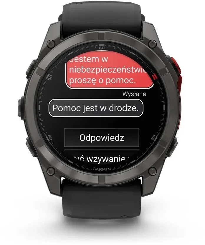 Išmanusis laikrodis Garmin fenix 8 Pro – 51 mm, MicroLED, Saph, Carb pilkas DLC ti Blck/pebble pilkas sil band