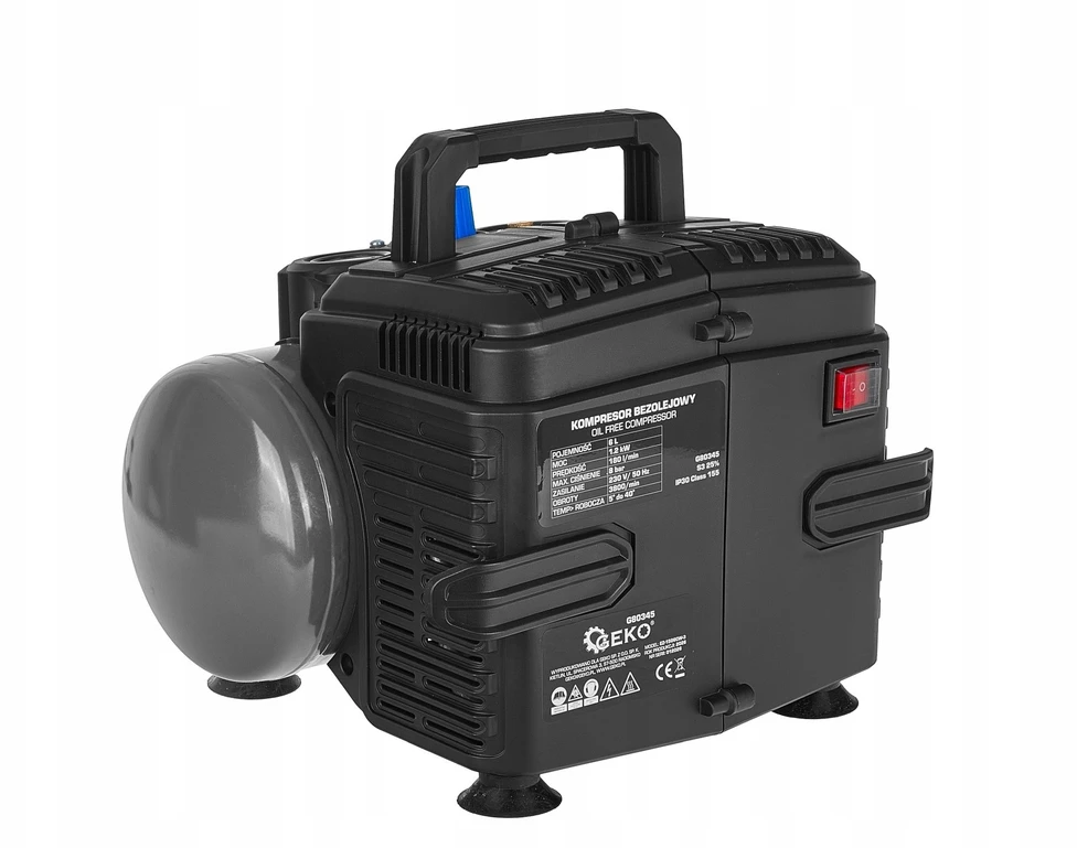 Kompresorius Geko G80345 8bar 6L (5903418305741)
