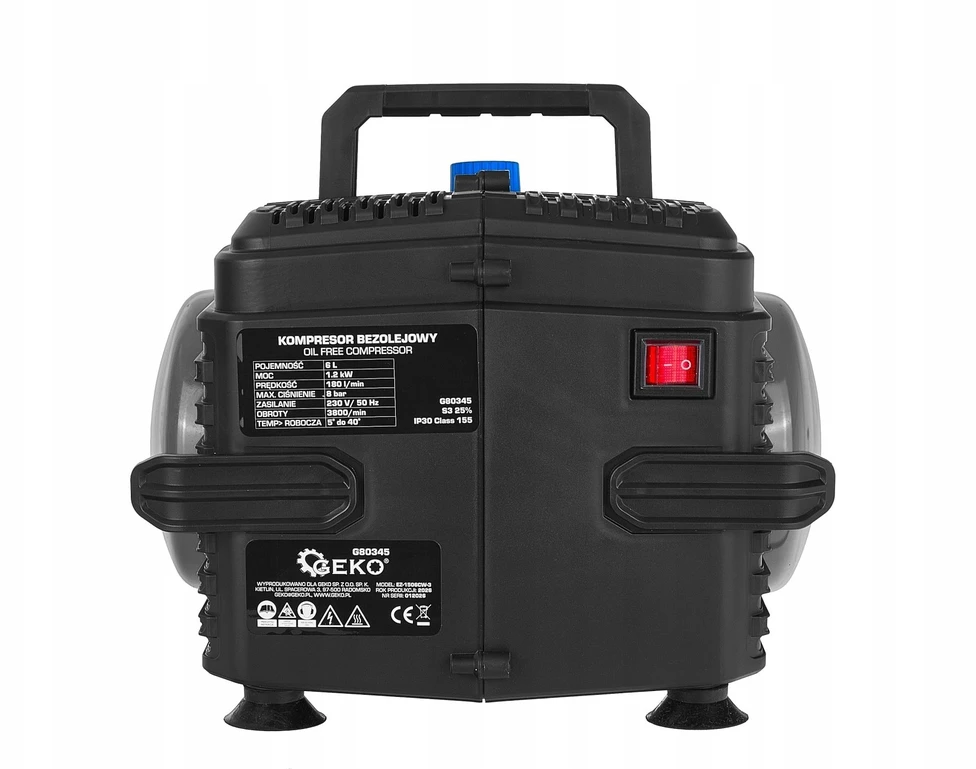 Kompresorius Geko G80345 8bar 6L (5903418305741)