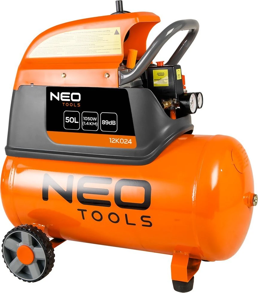 Neo Tools 50 l alyvos kompresorius