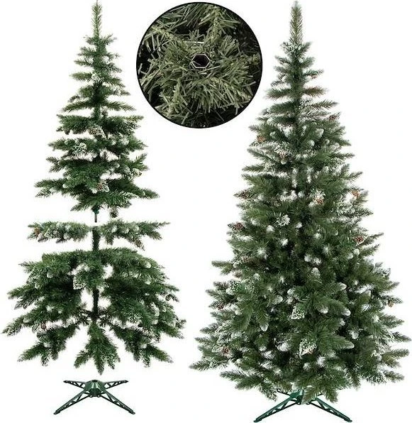 Springos Kalėdinė eglutė deimantinė pušis 220 cm