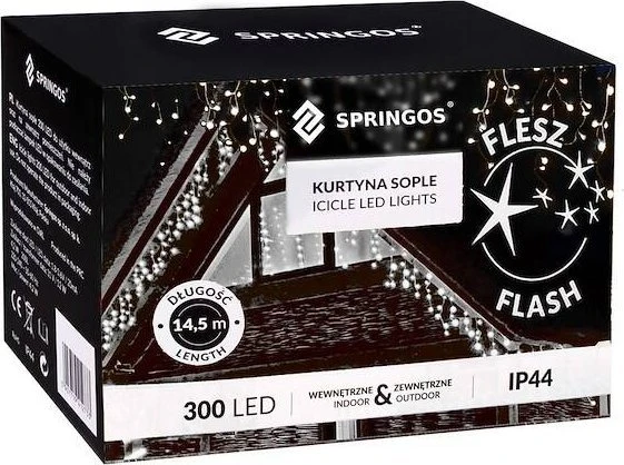 Kalėdinė LED girlianda Springos CL0330 12 m