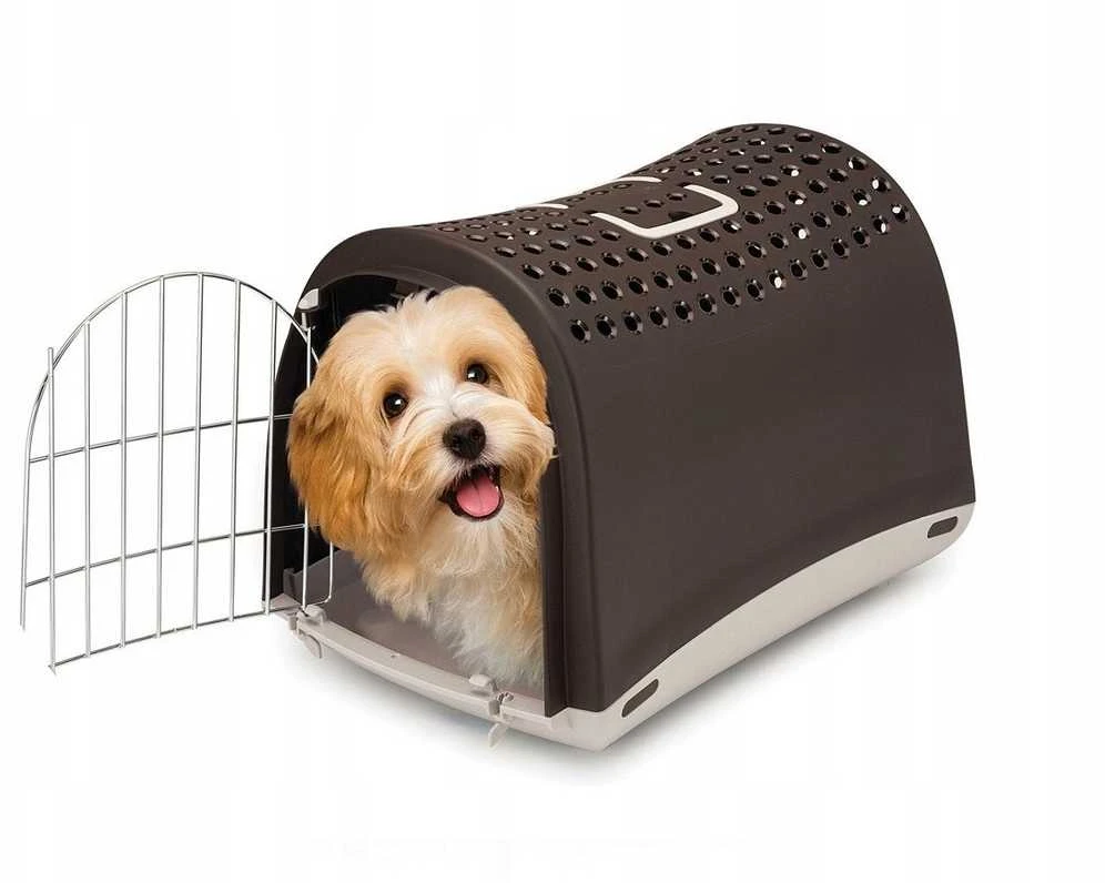 Springos IMAC boksas Linus Cabrio rudas 50x32x34,5cm
