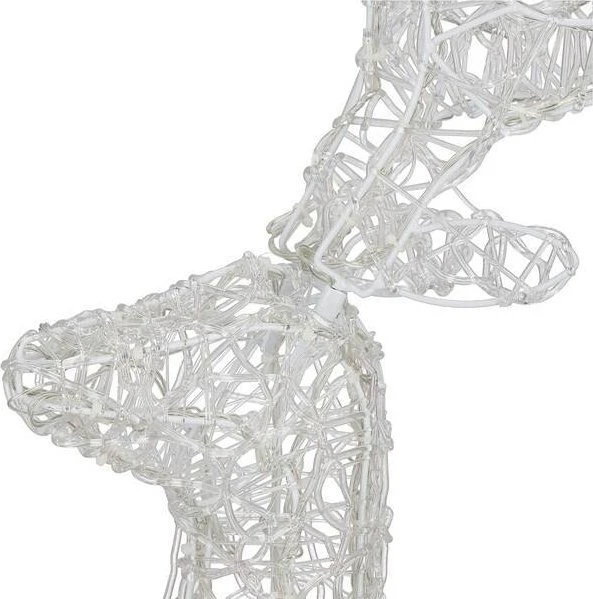 Kalėdinė dekoracija elnias Springos CL4121, 130 LED, šaltai balta