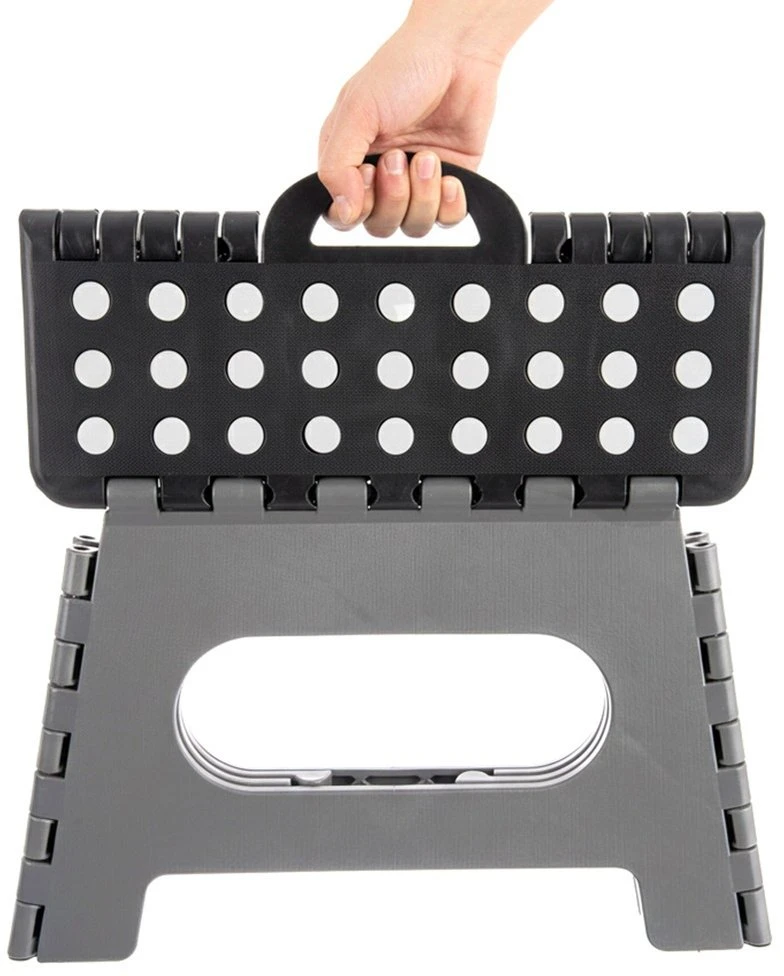 Springos Orion Sulankstomas laiptelis 32x25x22 cm juodas 150 kg