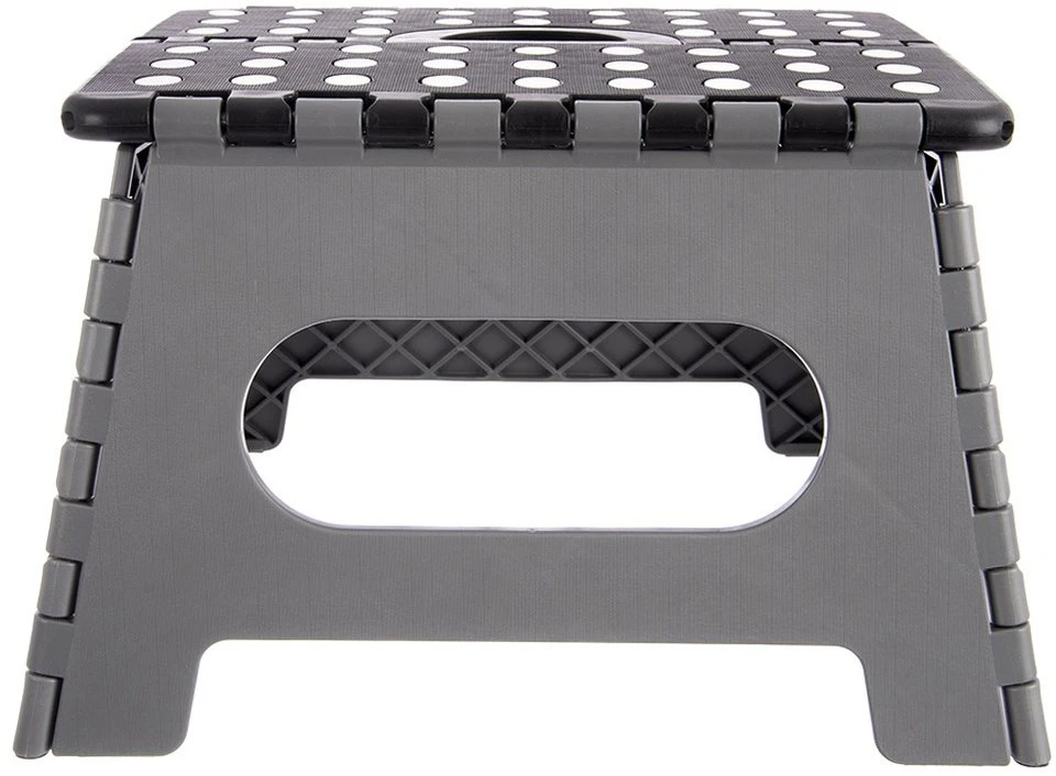 Springos Orion Sulankstomas laiptelis 32x25x22 cm juodas 150 kg