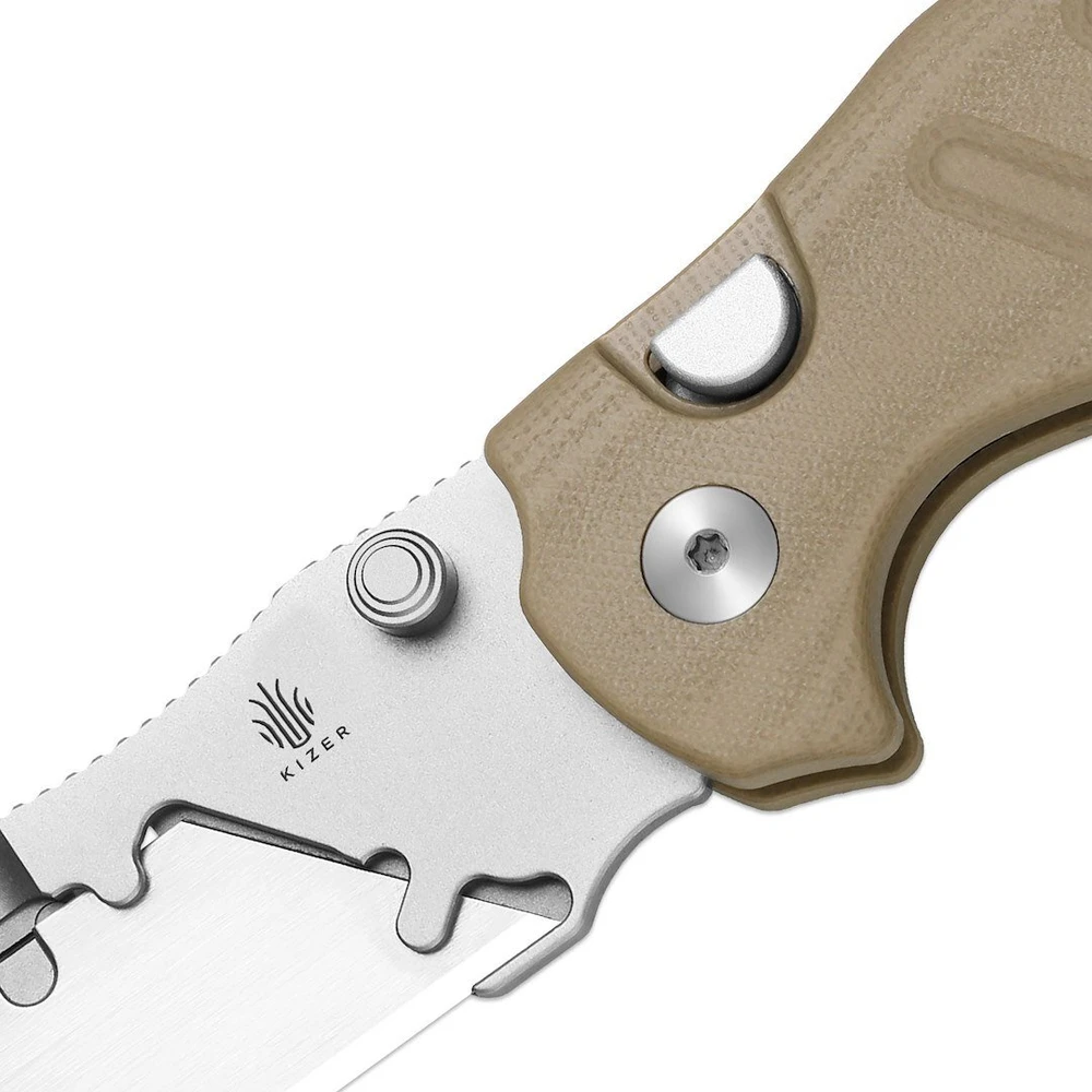 „Spyderco“ peilis „Kizer C01C Uti 2 G10 5Cr15MoV“