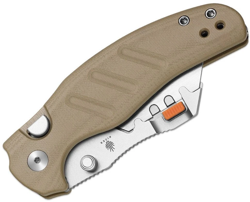 „Spyderco“ peilis „Kizer C01C Uti 2 G10 5Cr15MoV“