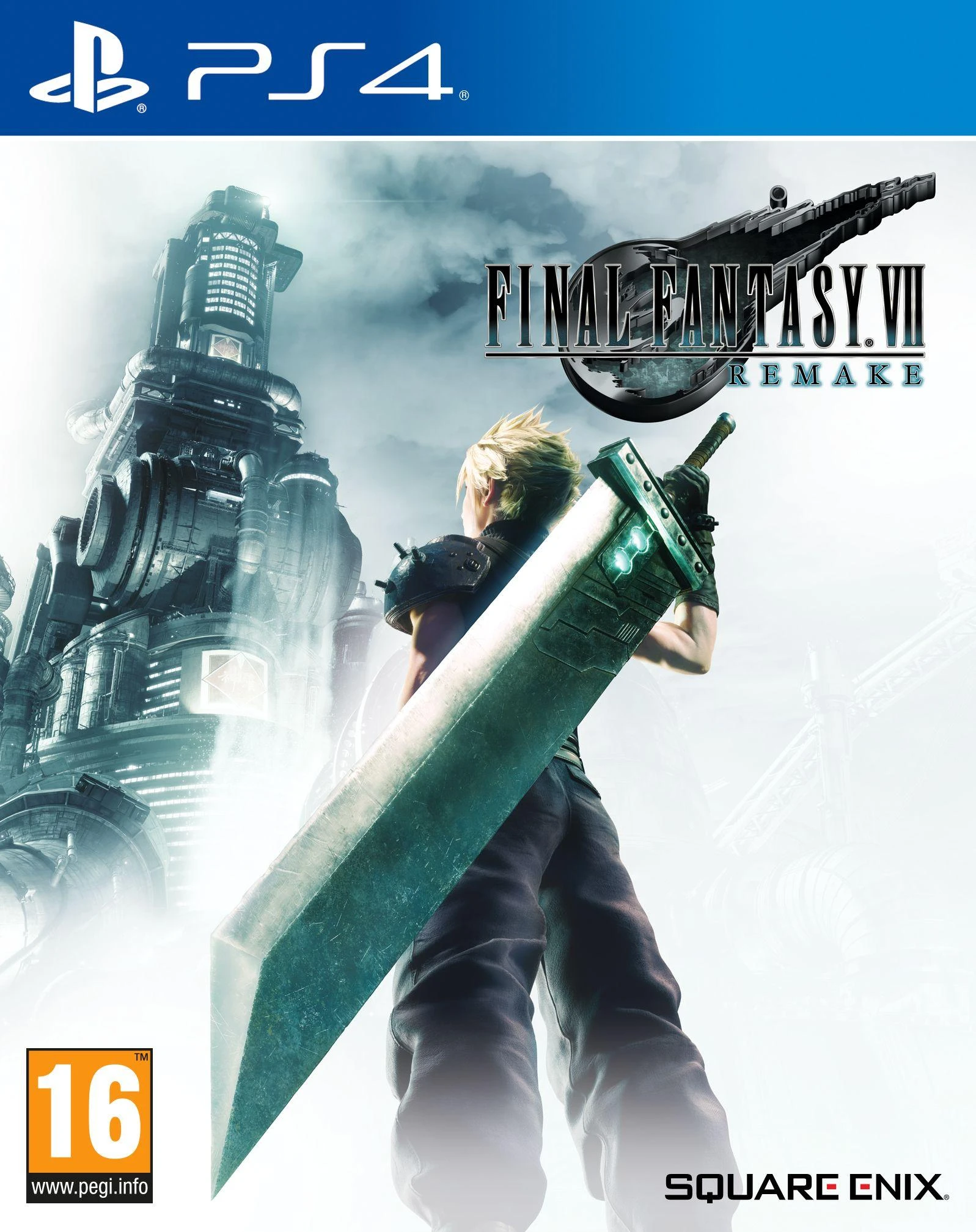 Sony Final Fantasy VII Remake, PS4 PlayStation 4 Pagrindinis Anglų kalba