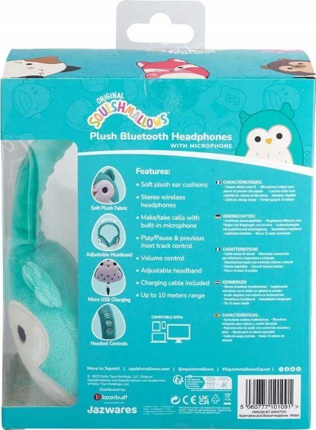 Squishmallows Bluetooth Ausinės Winston