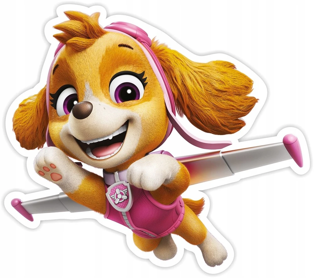 Nickelodeon Dekoracje „Patch Patrol“ sienos dekoracija – Skye veiksme
